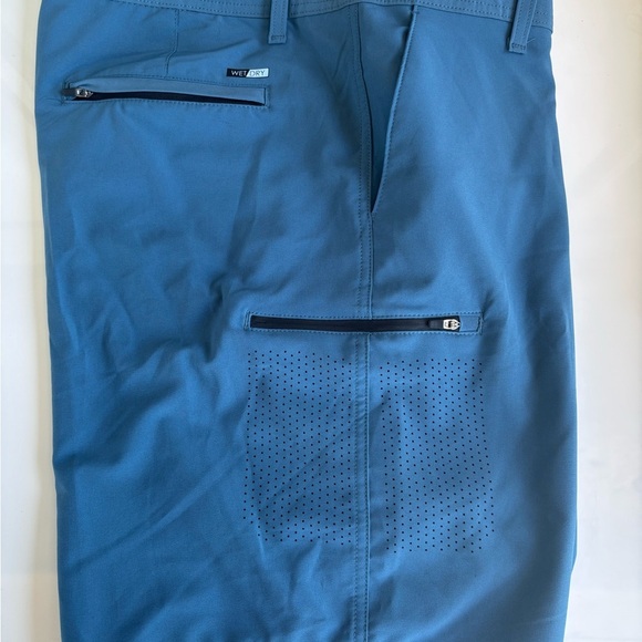 George Flat Front Blue Shorts for Casual Style - Picture 13 of 13